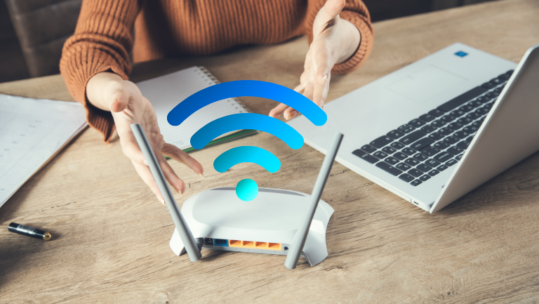 Posisi router WiFi yang baik sebaiknya bebas dari halangan dan interferensi.